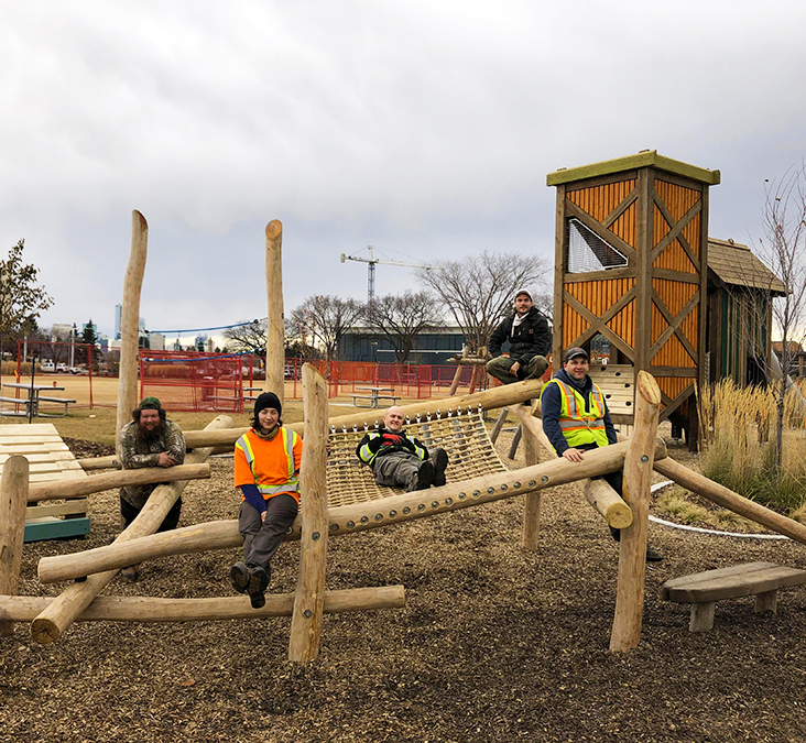 Calgary Alberta Playground Landscaping