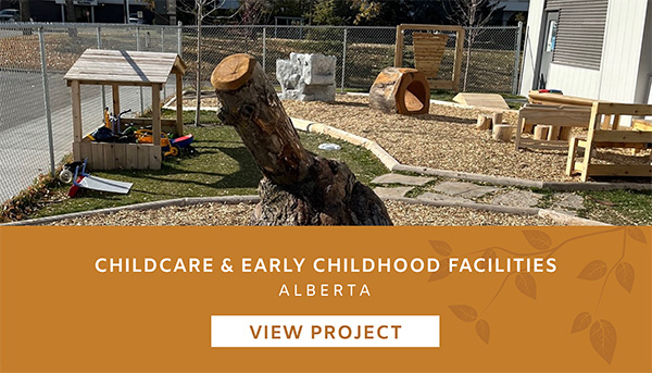 Childcare playground design  Alberta Playgound Landscape Design