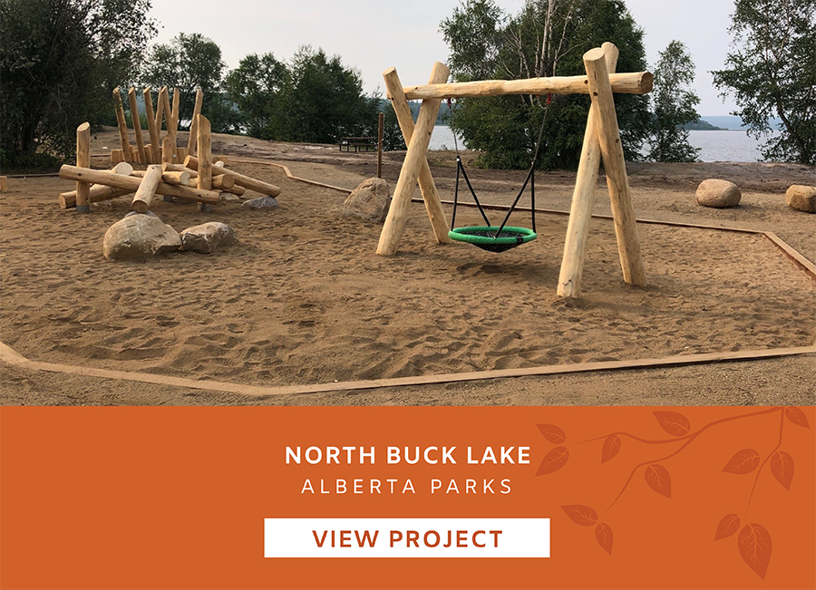 North Buck Lakes Alberta Playgound Landscape Design Project